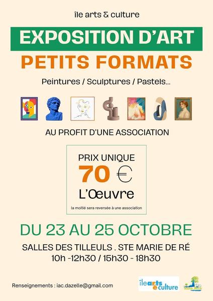 Exposition d'art - Petits formats