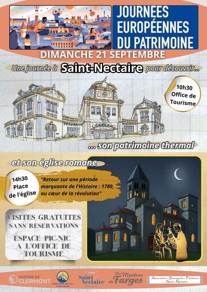 Les journées européennes du patrimoine : la découverte du patrimoine thermal