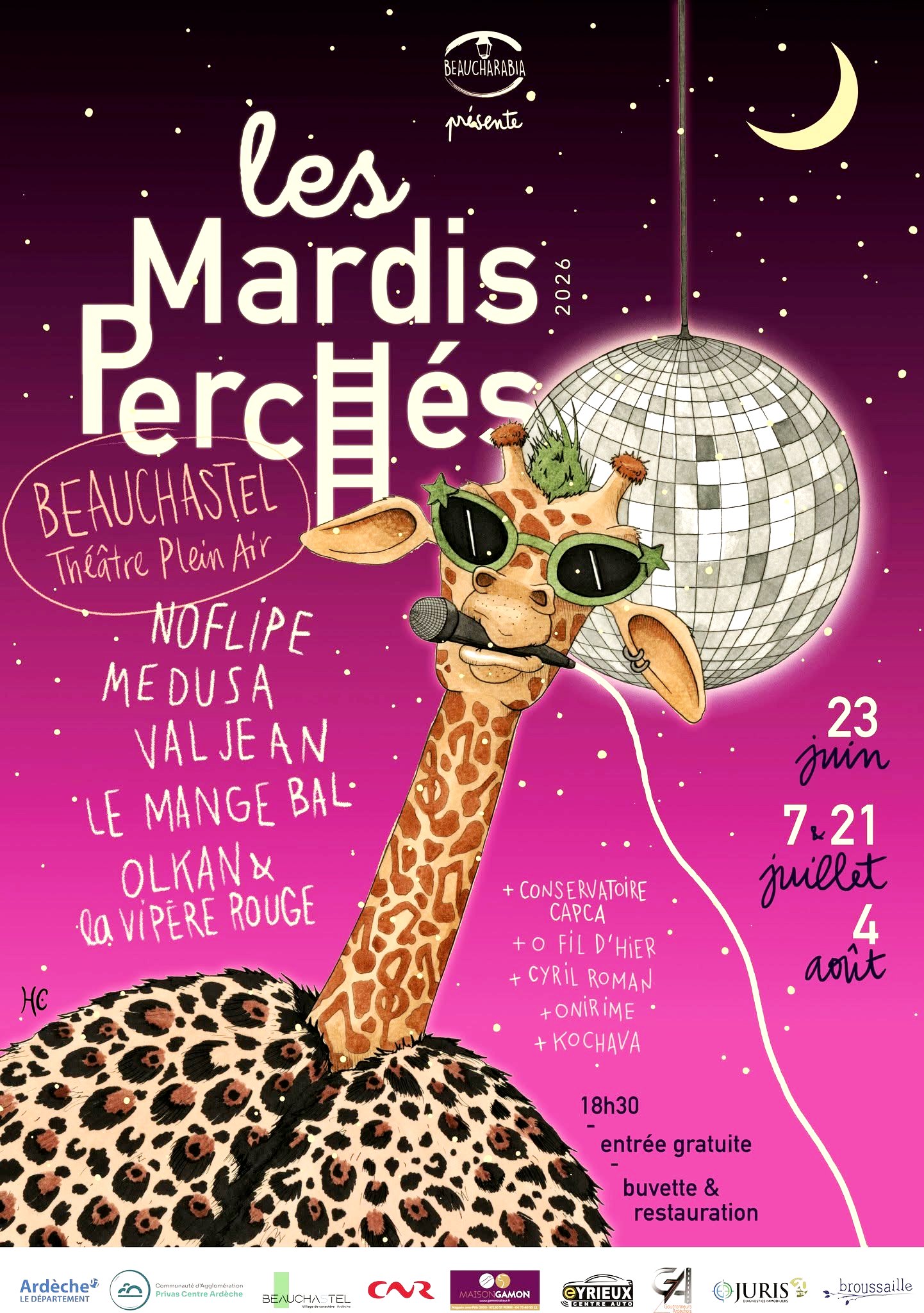 Festival "Les Mardis Perchés" #6 - Soirée-concerts gratuite