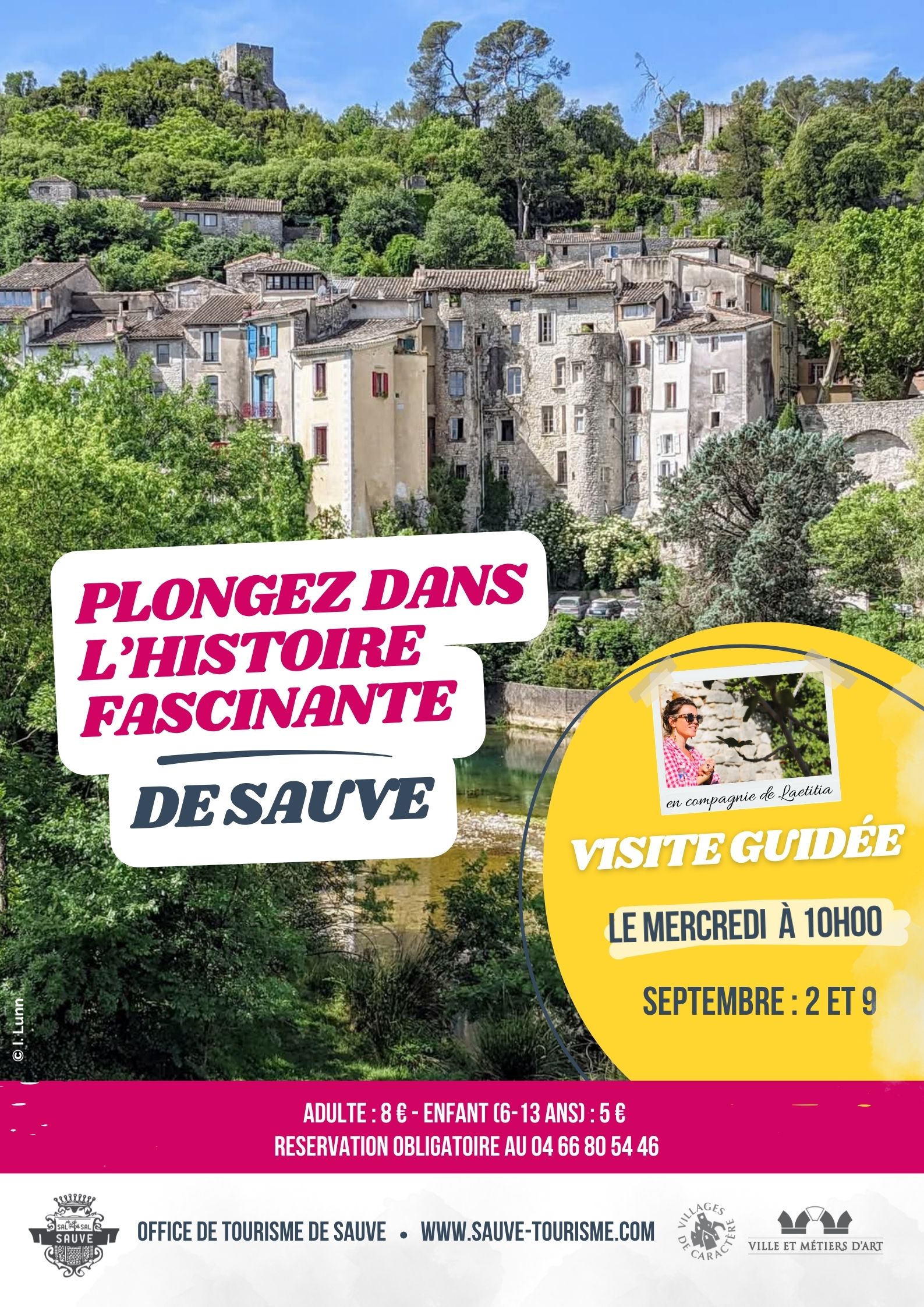 Visite Guidée de Sauve en Septembre