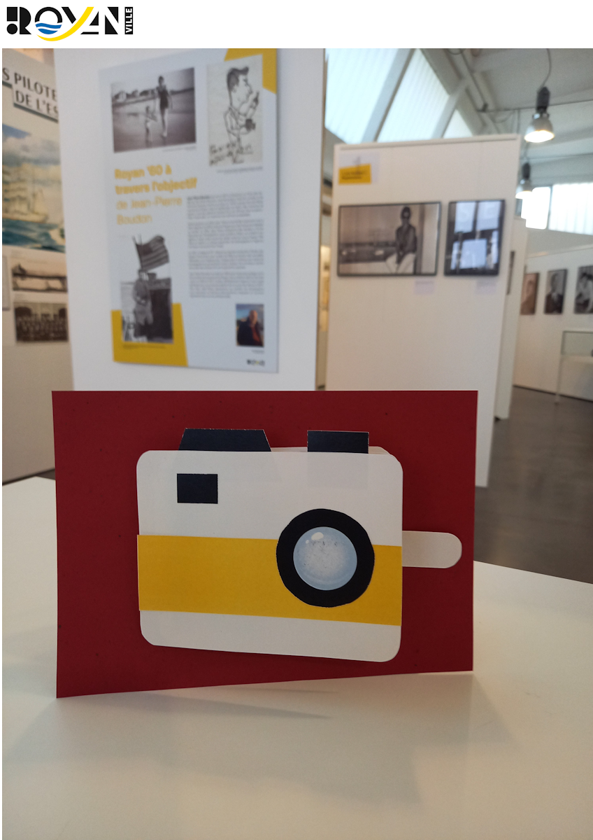 Atelier jeune public - Crée ton appareil photo en papier