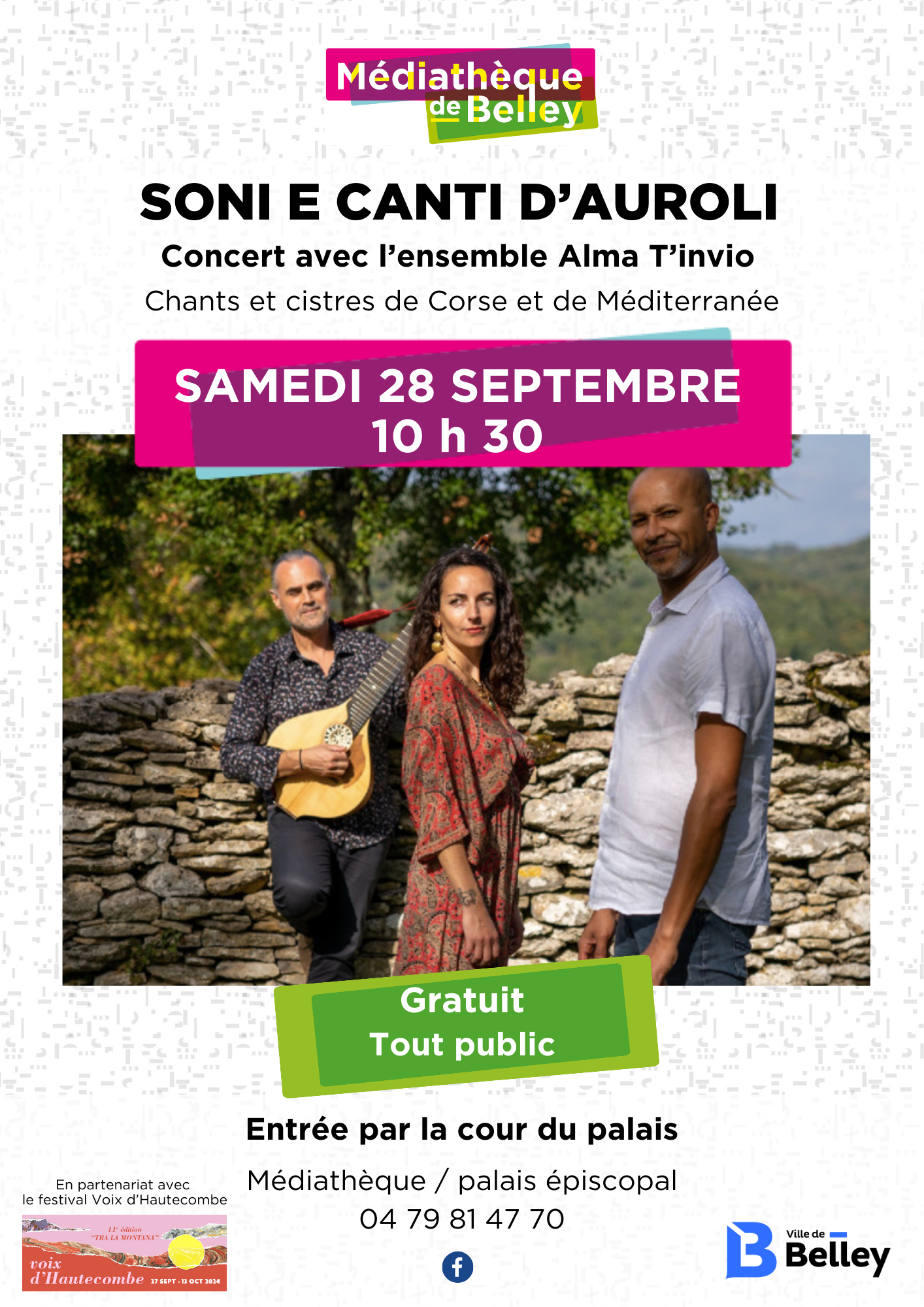 Concert à la Médiathèque de Belley