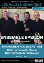 Concert Les Allées Chantent "Ensemble Epsilon"_Saint-Siméon-de-Bressieux