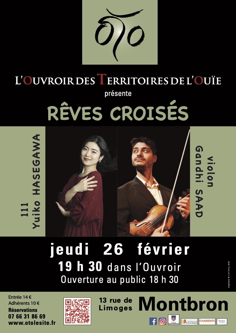 RÊVES CROISÉS CONCERT MUSIQUE DE CHAMBRE