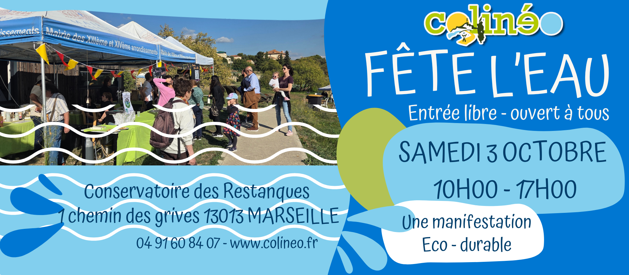 Colinéo fête l'eau