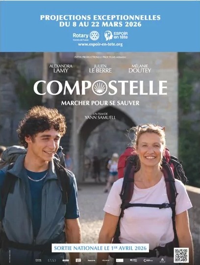 Avant première film "Compostelle" au profit de Espoir en tête