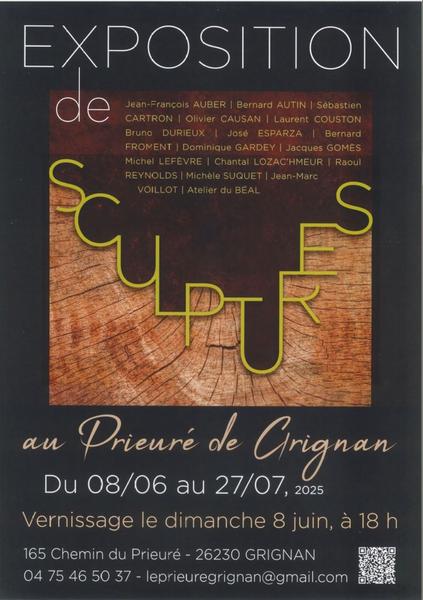 Parcours de sculpture au Prieuré - Grignan
