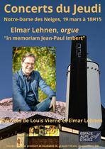 Concert du jeudi :  In memoriam Jean-Paul Imbert_Alpe d'Huez