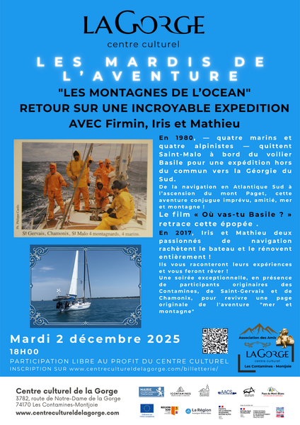 « Les montagnes de l’océan » retour sur une incroyable expédition avec Firmin, Iris et Mathieu_Les Contamines-Montjoie