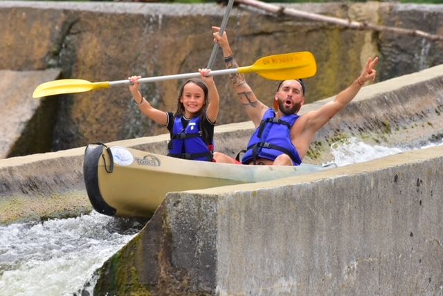 Descente familiale avec Alain Bateaux