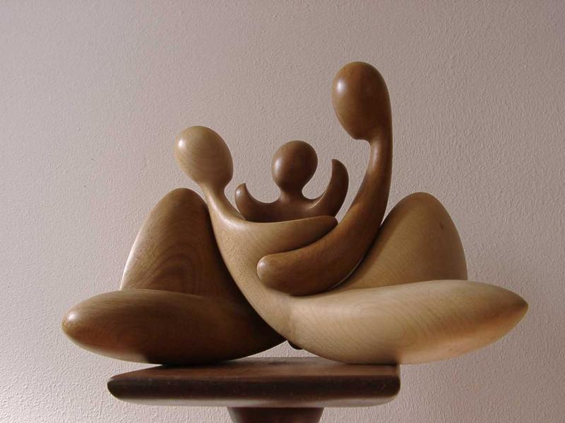 Serge Couvert, sculpteur à Aussois