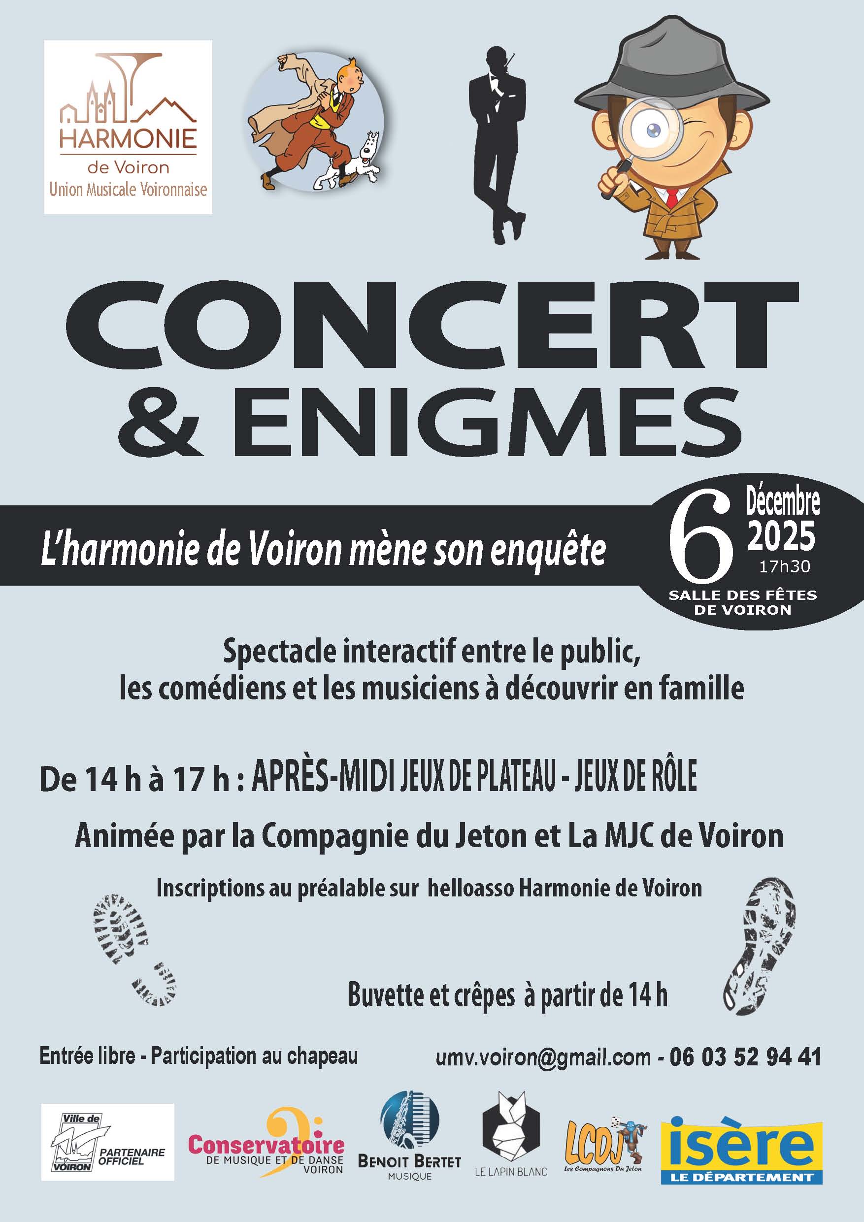 Concert et énigmes