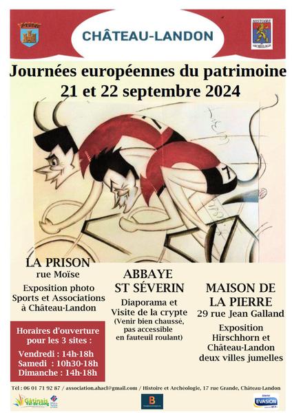 JEP 21 et 22 septembre 2024 H et A