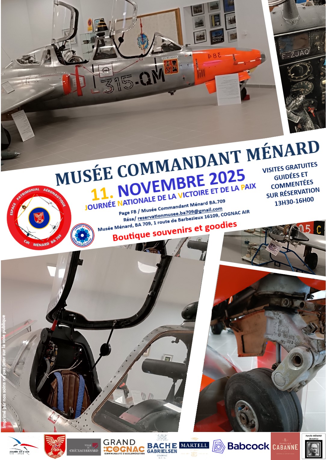 Portes Ouvertes Musée Commandant Ménard Base Aérienne.709