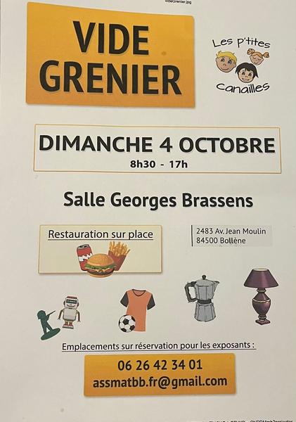 Vide grenier_Bollène