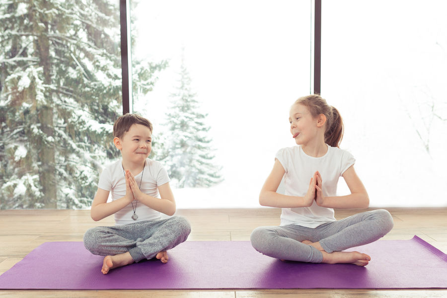 Yoga enfants à Samoëns