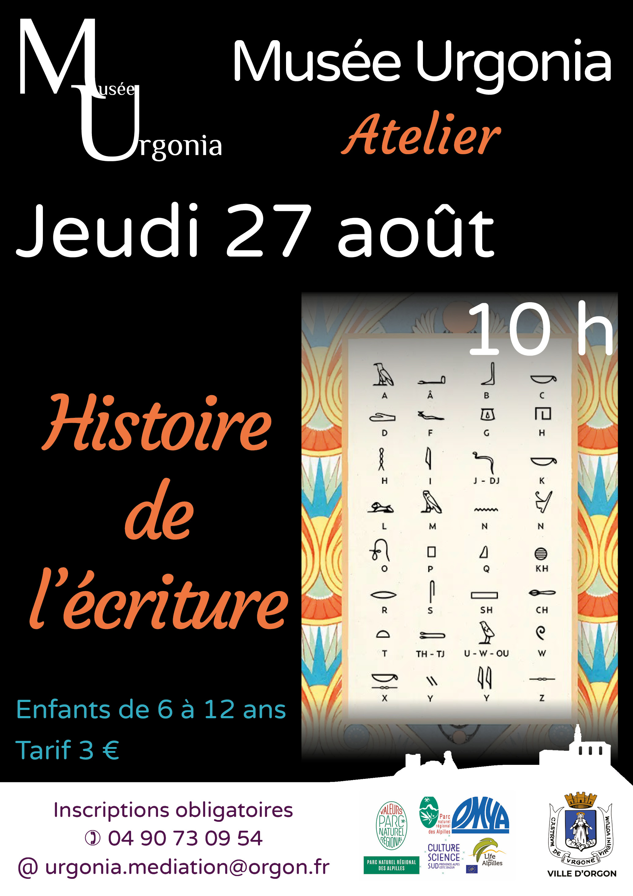 Atelier "Histoire de l’écriture"