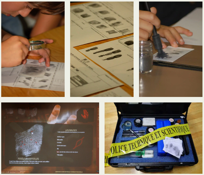 Mois du polar - Atelier d’empreintes digitales