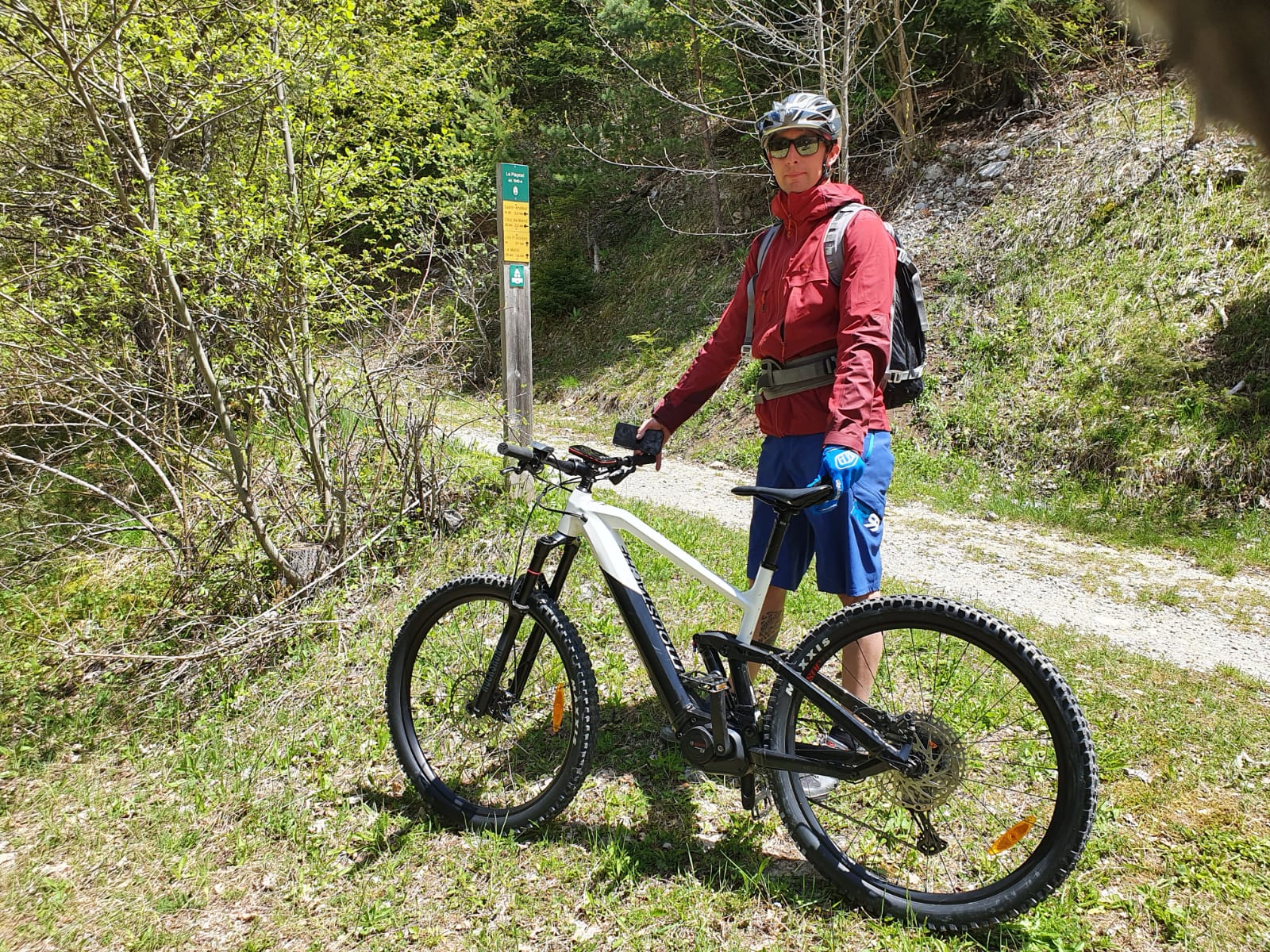 Sortie VTT à assistance électrique