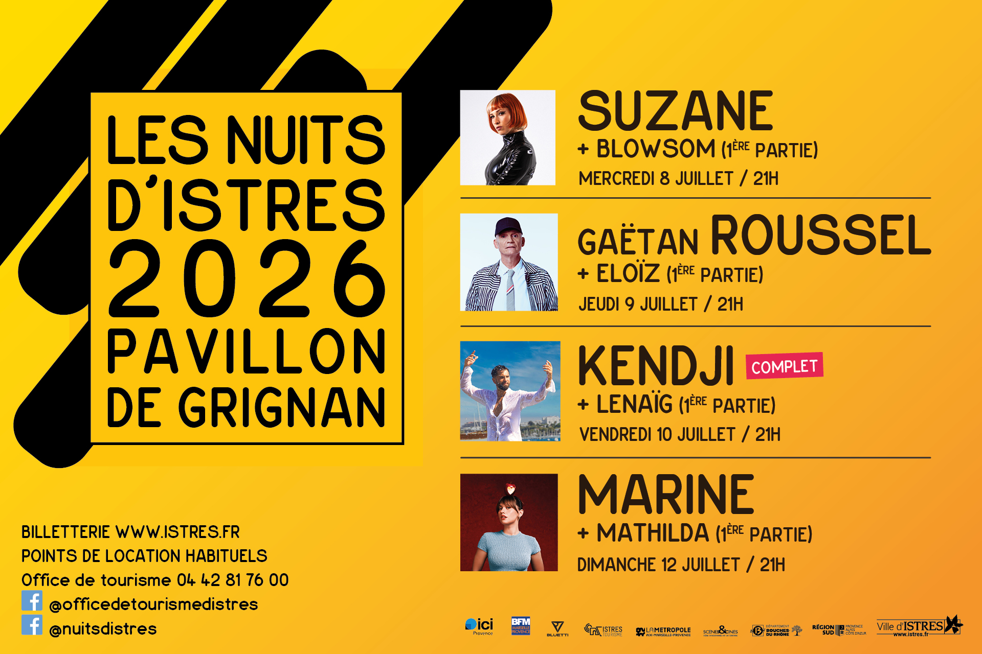 KENDJI + 1ère partie LENAIG - Les Nuits d'Istres, Istres - photo 3