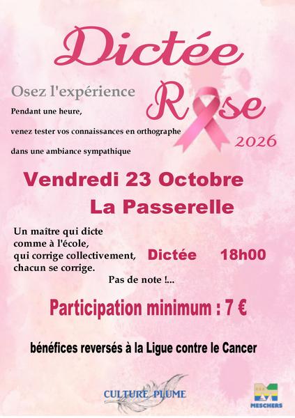 La Dictée Rose