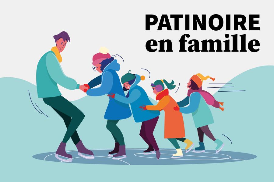 Créneau famille à la patinoire