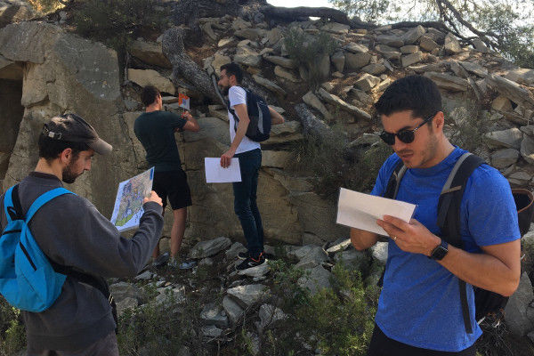 Course d'orientation sur l'île du Frioul