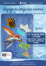 Spectacle - Voyage au pays des oiseaux_Corrençon-en-Vercors