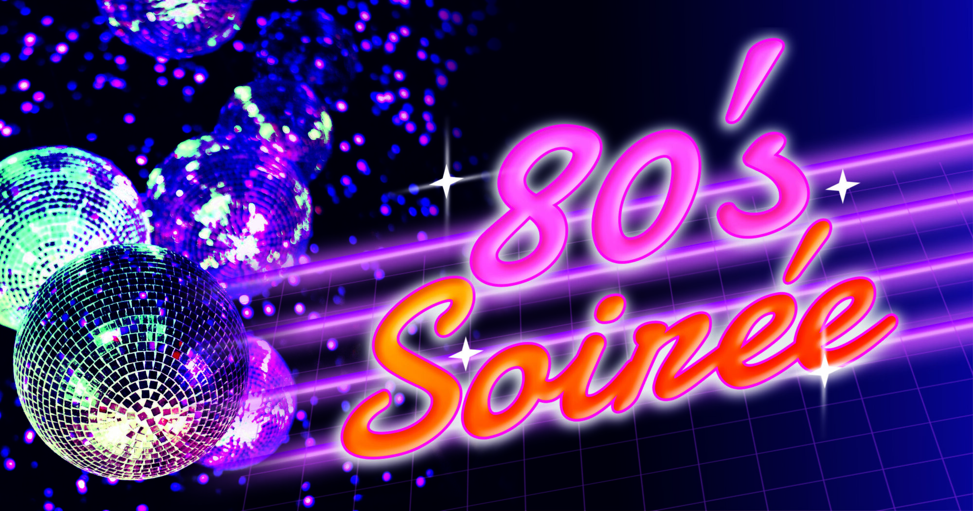 Soirée années 80 avec repas // Medeyrolles