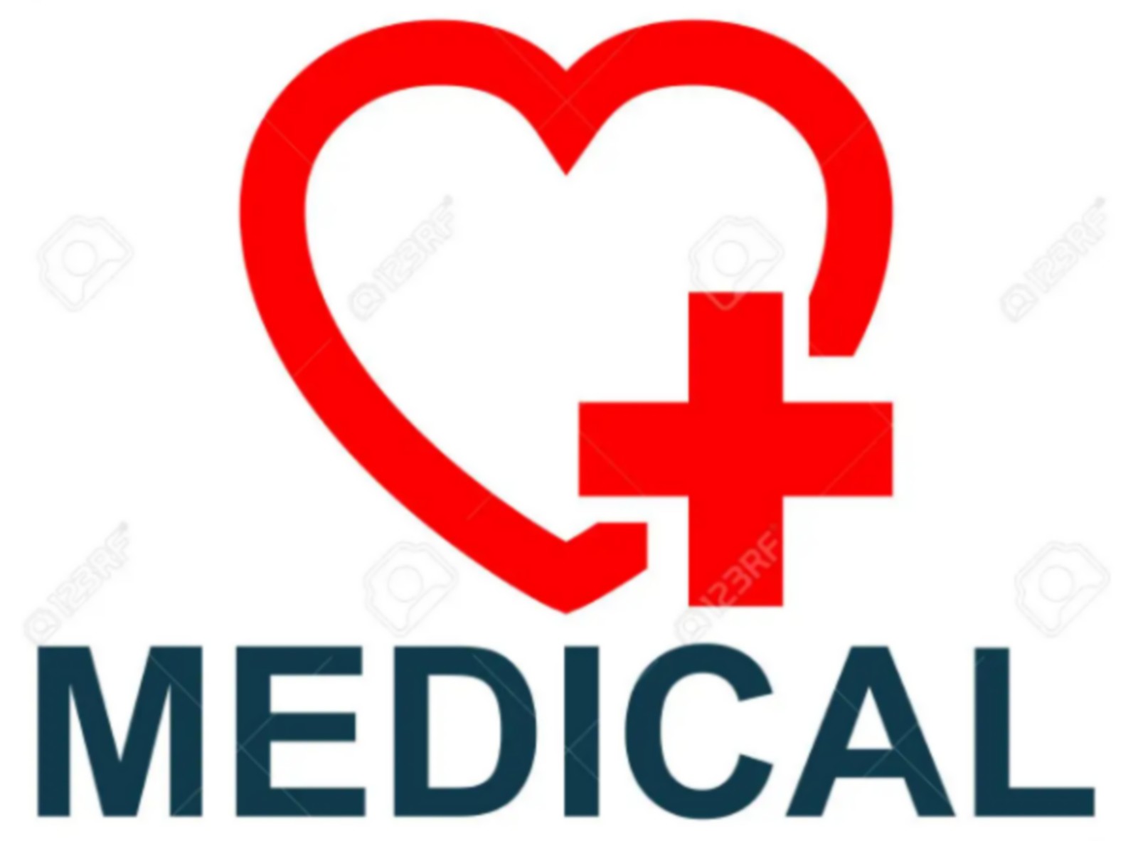 logo medical vecteurd'actions clip art libres de droits