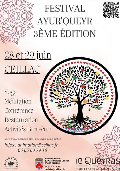 affiche - © comité d'animations de Ceillac Conférence 'Explorer sa respiration'_Ceillac - © comité d'animations de Ceillac