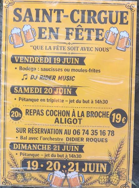 Saint-Cirgue en fête