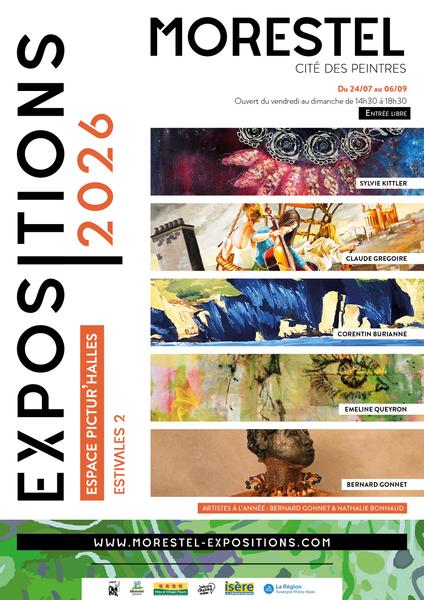 Exposition à l'Espace Pictur'halles : Les Estivales 2_Morestel