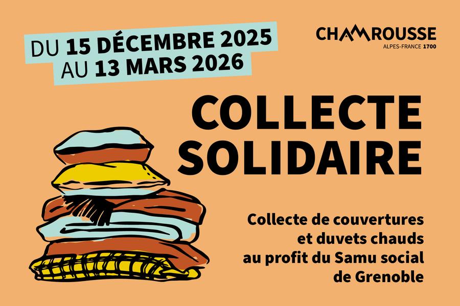 Collecte solidaire de couverture et duvet