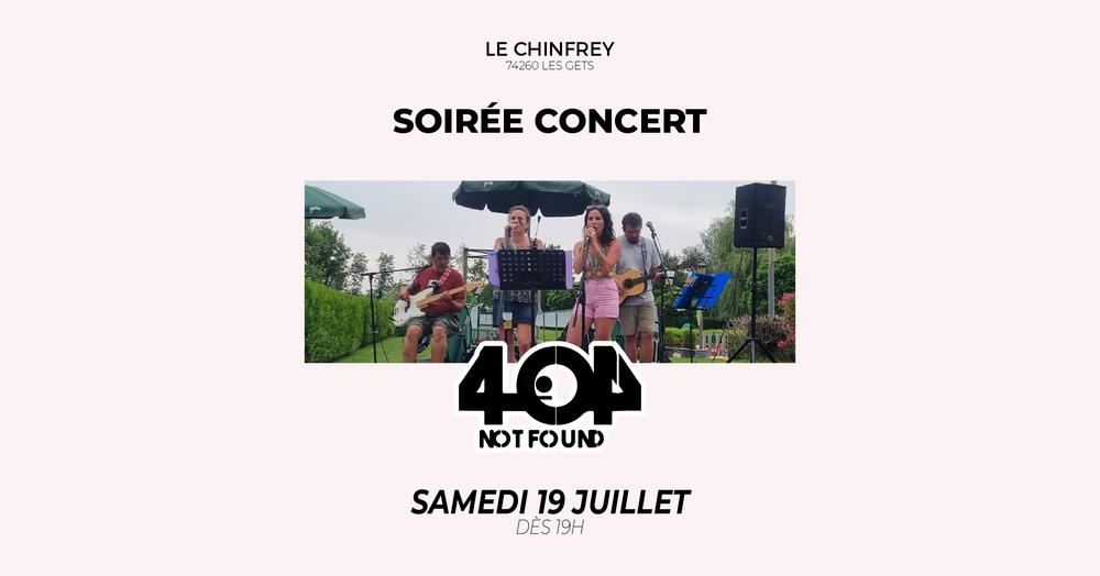 Le Chinfrey Spring - Concert 404 Not Found_Les Gets