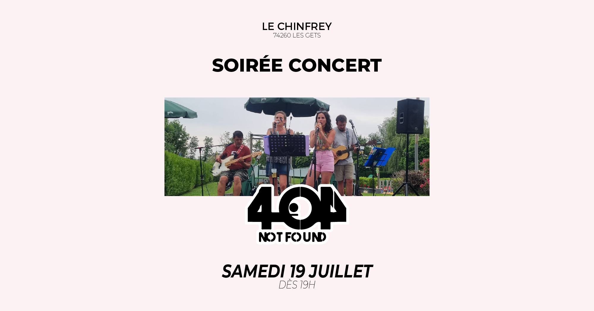 Le Chinfrey Spring - Concert 404 Not Found_Les Gets