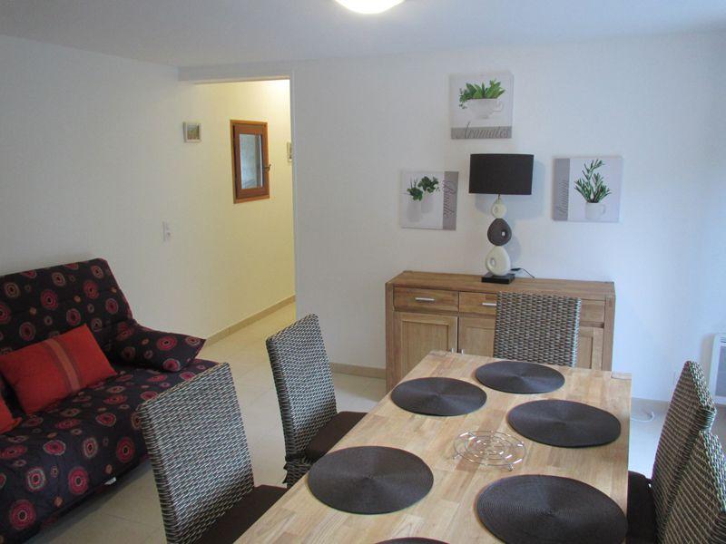 Gîte La Grange Neuve-Coin repas/Salon-Bairols-Gîtes de France des Alpes-Maritimes