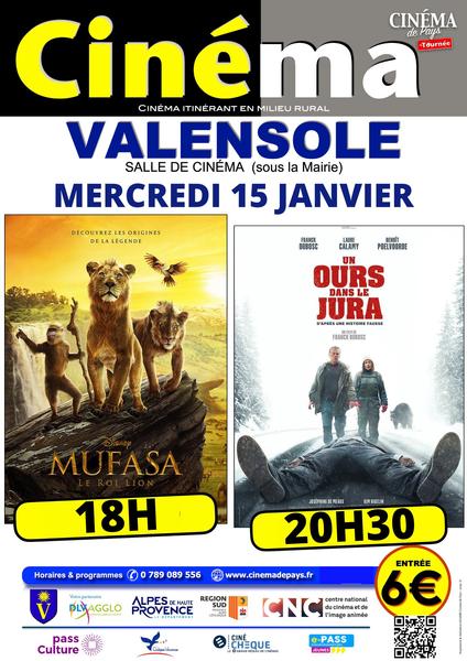 Cinéma Le 15 janv 2025