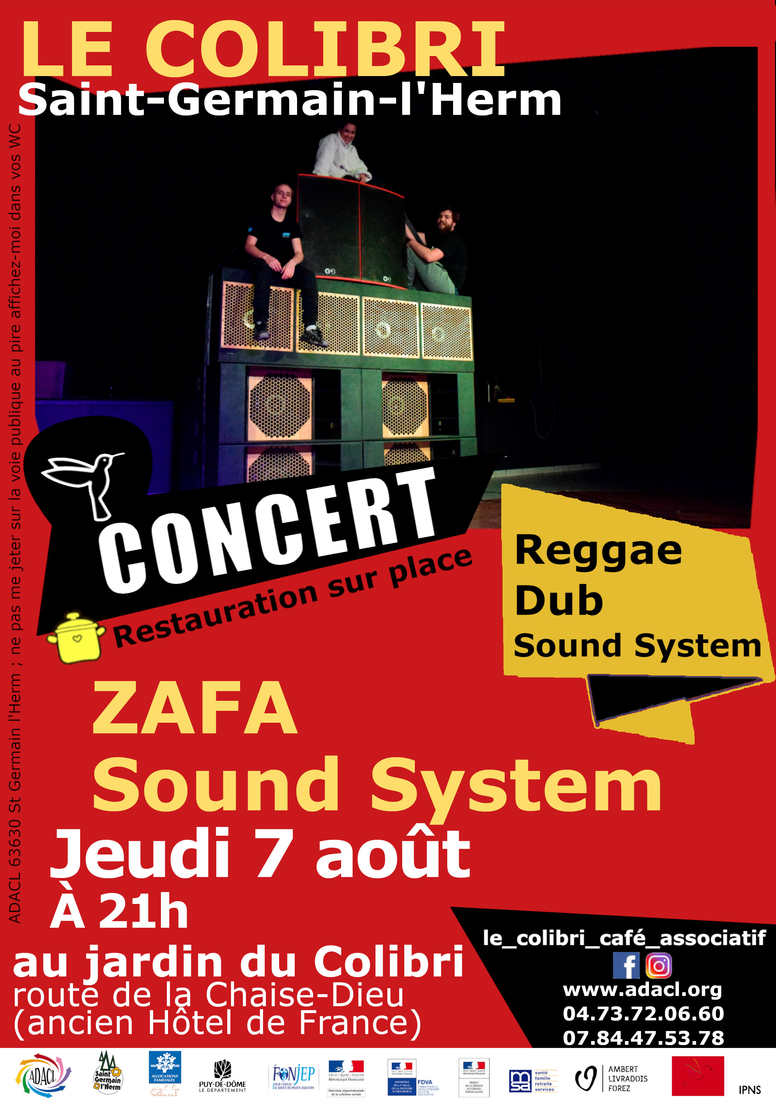 Zafa Sound System // Saint-Germain-l’Herm