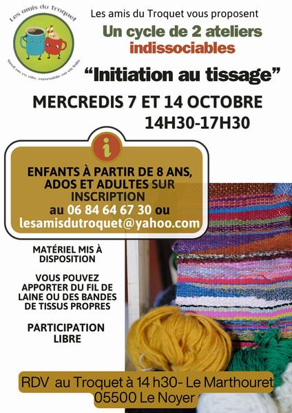 Atelier de tissage