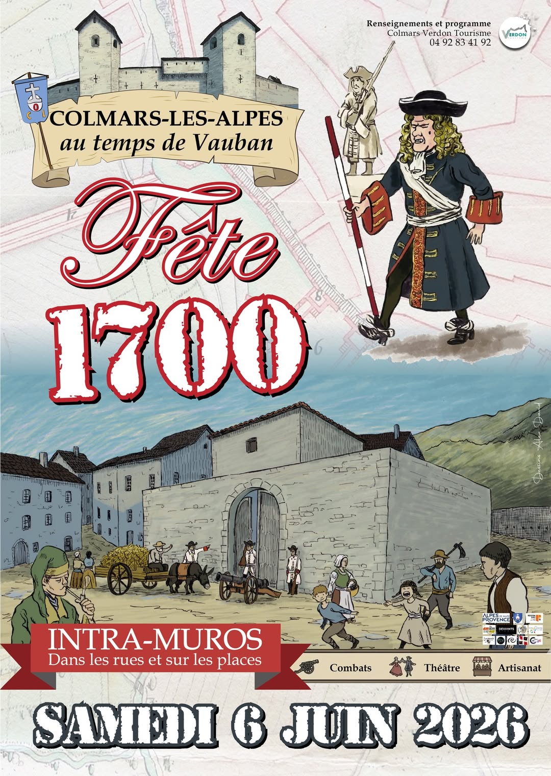 Fête 1700, Colmars au temps de Vauban