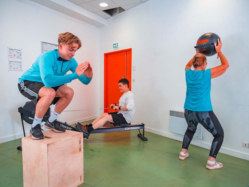 Salle de musculation_Le Corbier