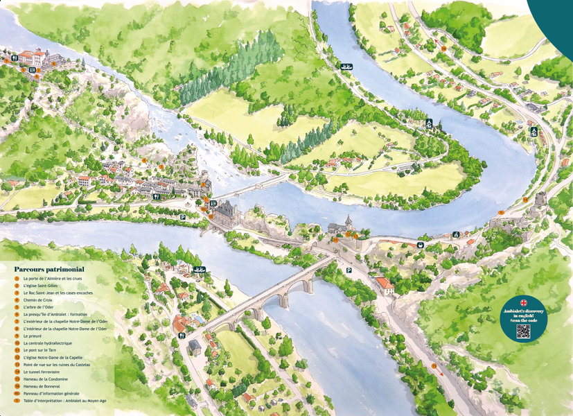 Parcours historique d'Ambialet