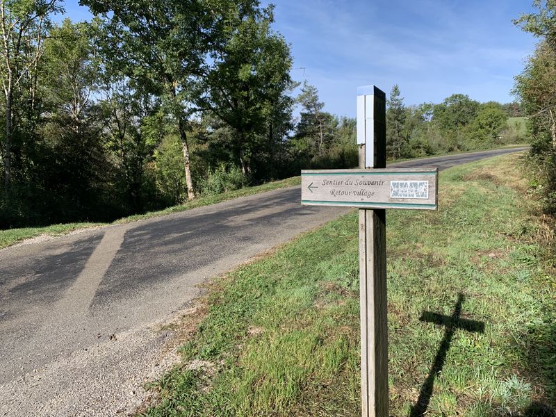 Le sentier de mémoire d'Evosges