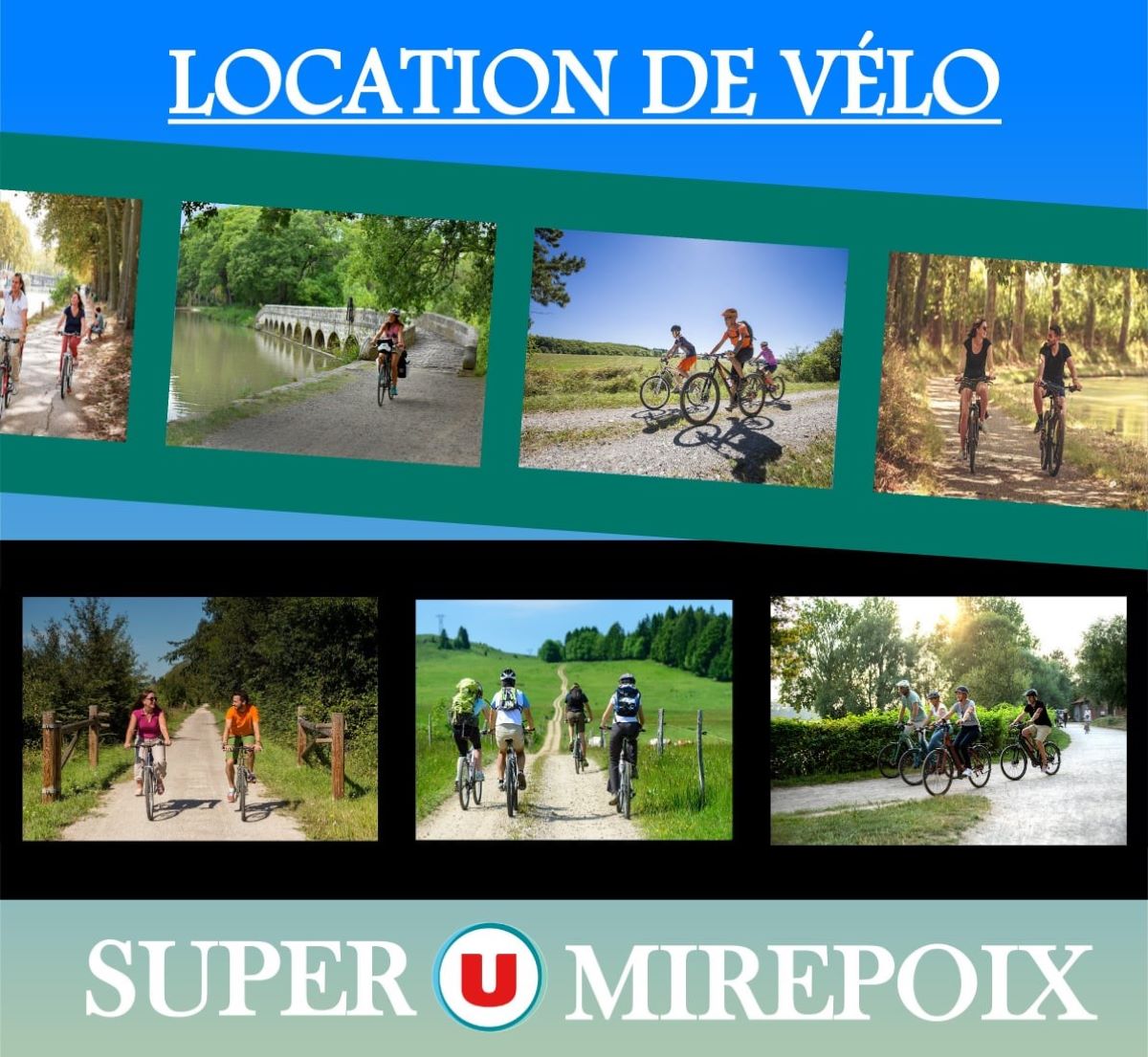 visuel pour la location vélo