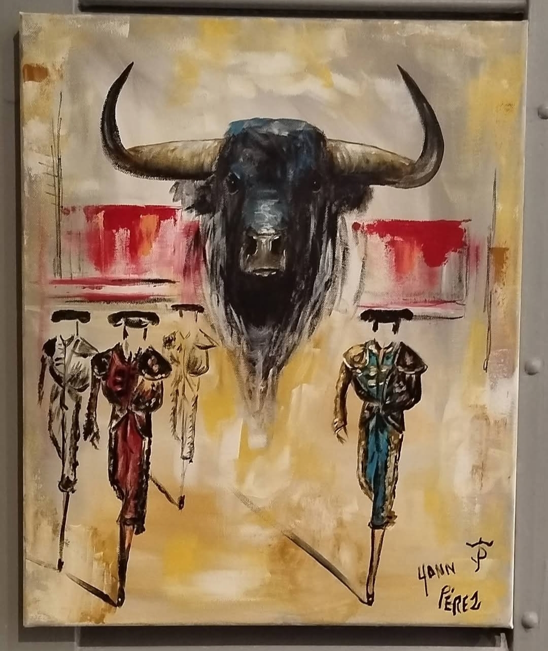 Exposition de Yann Perez – Peintures taurines