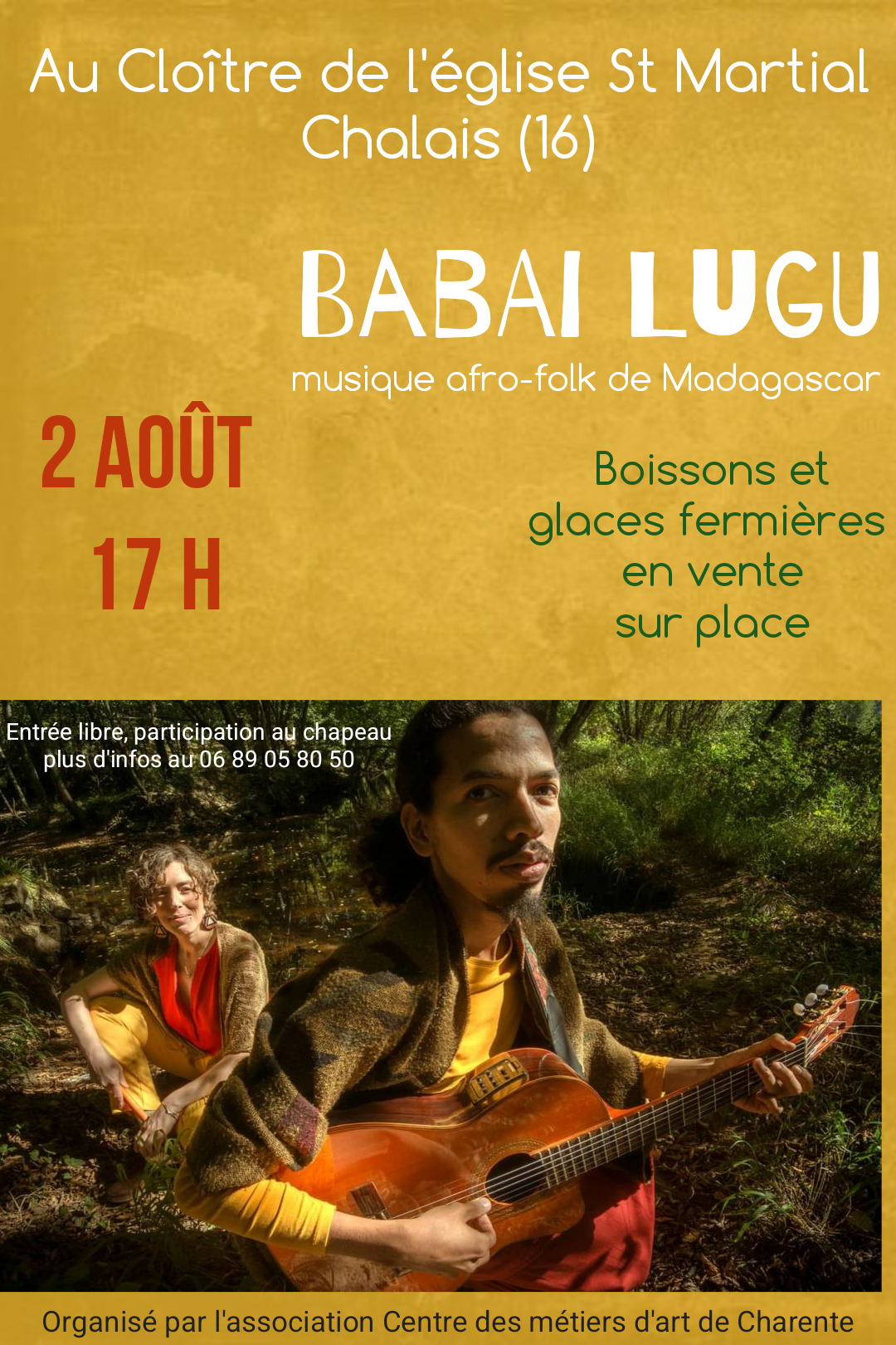 Concert Babai Lugu - musique Afro Folk de Madagascar