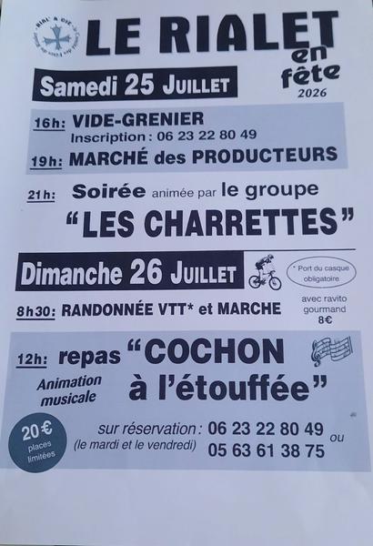Fête du Rialet