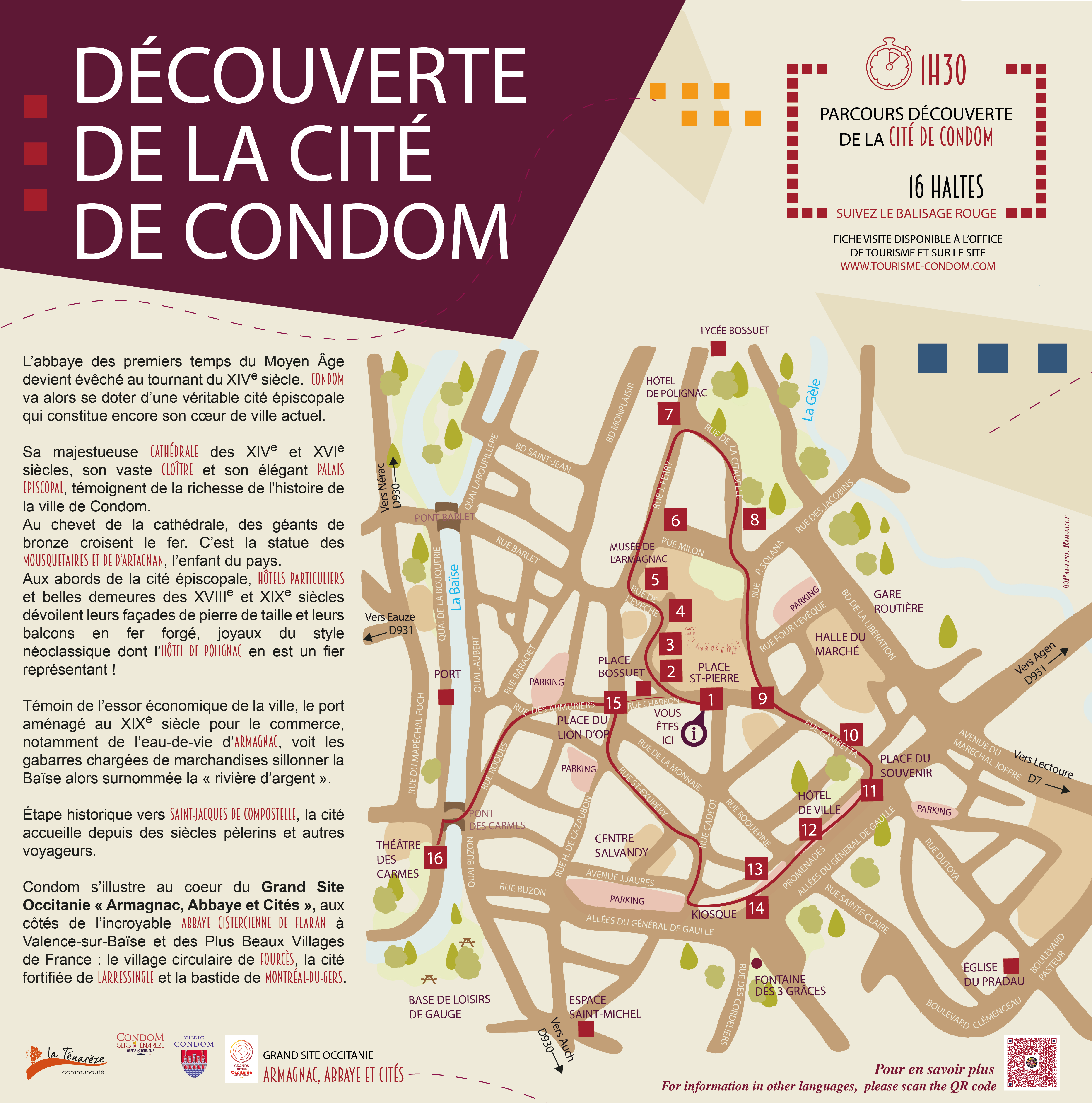 Parcours découverte de la cité épiscopale de Condom_Condom