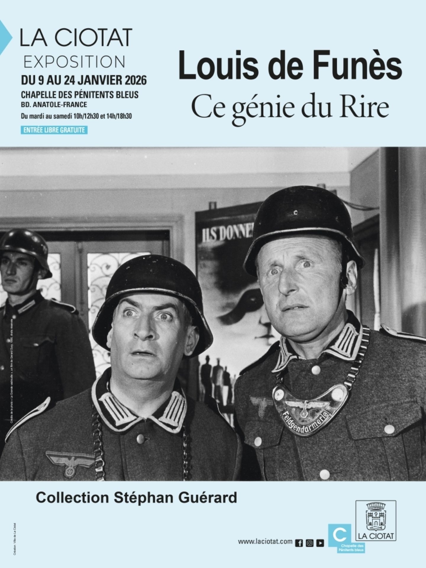 Exposition Louis De Funès, ce génie du rire